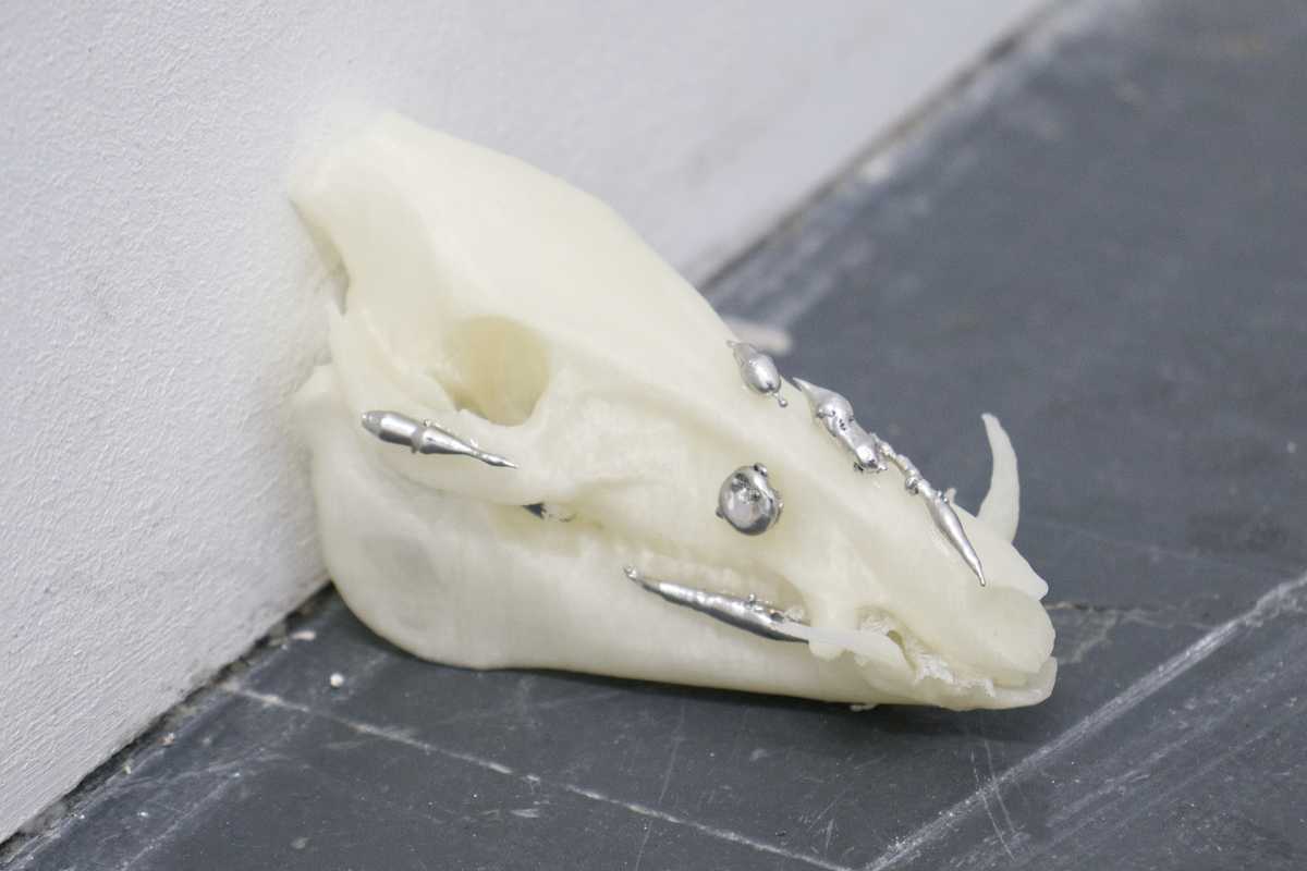 bridled deer in silver (...out a chariot) - Additional image 2